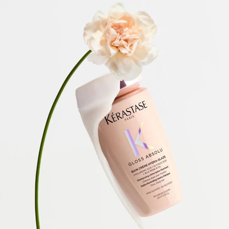 Kérastase Gloss Absolu Créme Bain Hydra-Glaze šamponová lázeň pro lesk a hebkost vlasů 250 ml