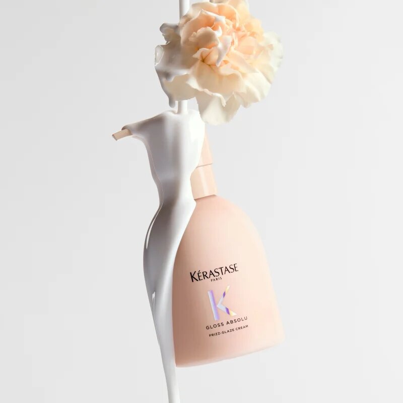 Kérastase Gloss Absolu Frizz - Glaze Cream stylingový krém proti krepatění 240 ml