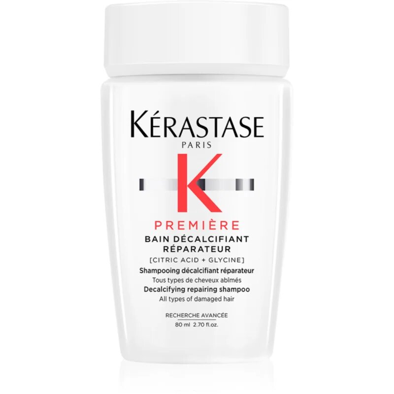 Kérastase Première Bain Décalcifiant Réparateur šamponová lázeň pro poškozené vlasy 80 ml