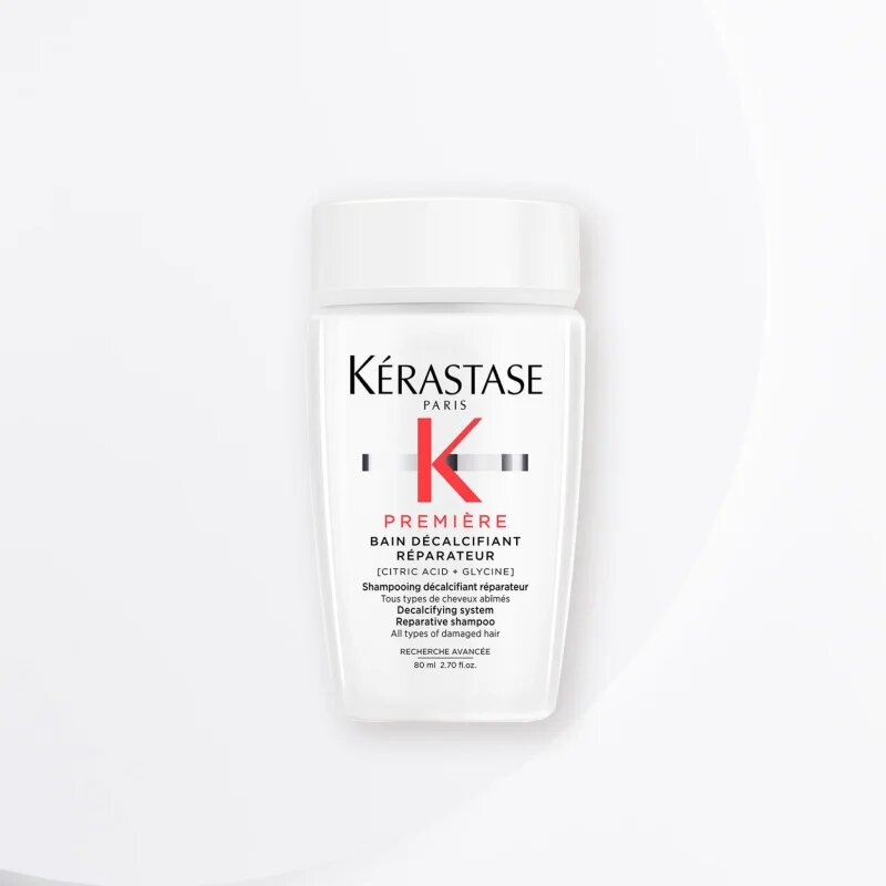 Kérastase Première Bain Décalcifiant Réparateur šamponová lázeň pro poškozené vlasy 80 ml