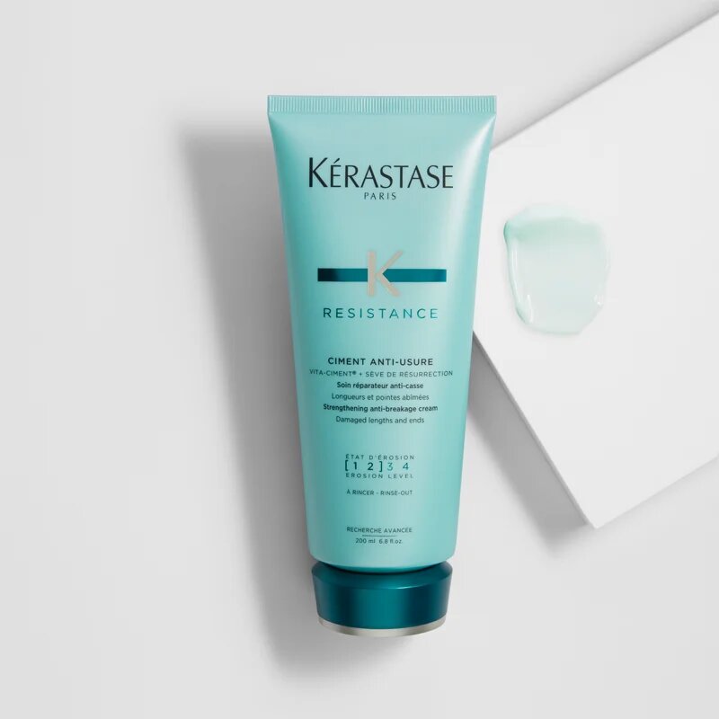 Kérastase Résistance Ciment Anti-Usure intenzivní péče pro oslabené a lehce poškozené vlasy a roztřepené konečky 200 ml