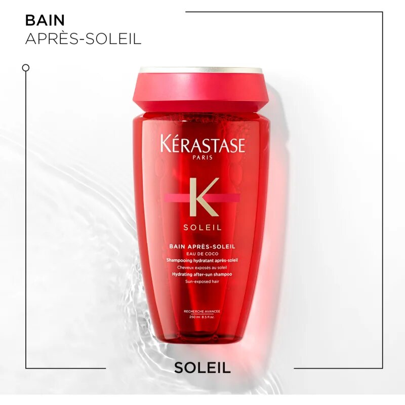 Kérastase Soleil Bain Après-Soleil hydratační šampon pro vlasy namáhané chlórem sluncem a slanou vodou 250 ml