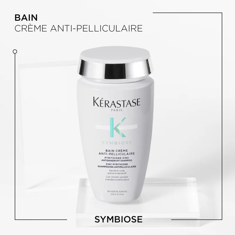 Kérastase Symbiose Bain Crème Anti-Pelliculaire šampon proti lupům pro citlivou pokožku hlavy 250 ml