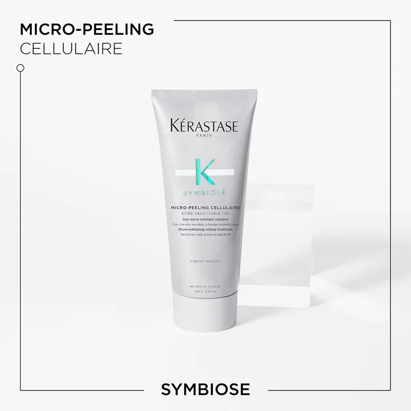 Kérastase Symbiose Micro-Peeling Cellulaire vlasový peeling proti lupům 200 ml