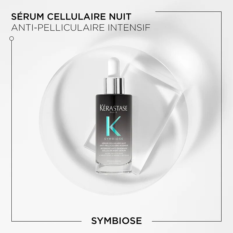 Kérastase Symbiose Sérum Cellulaire Nuit noční sérum na vlasy a vlasovou pokožku 90 ml