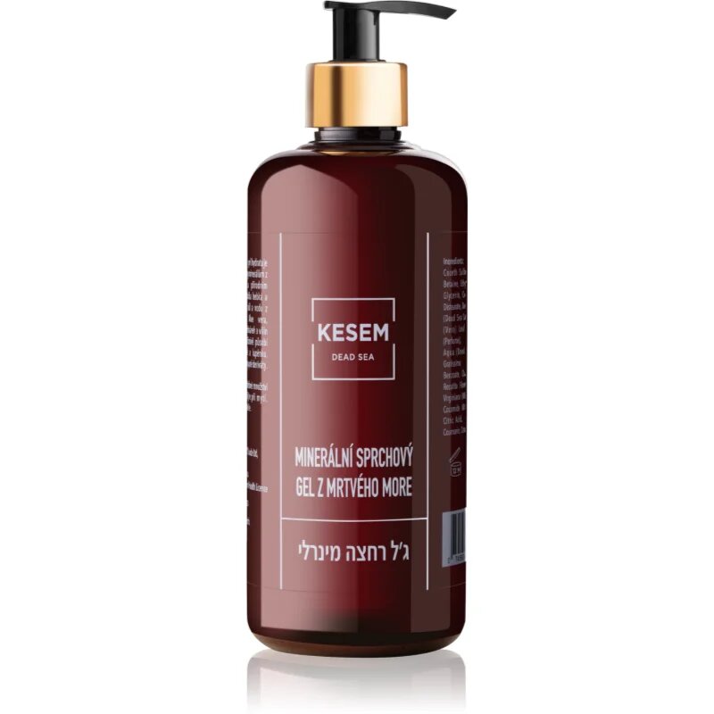 KESEM Dead Sea Mineral Shower Gel sprchový gel s minerály z Mrtvého moře 500 ml
