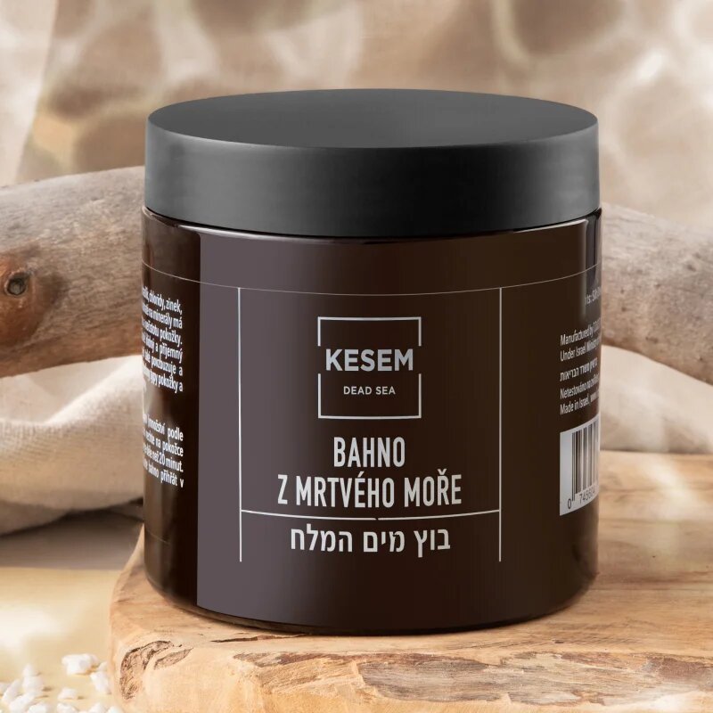 KESEM Dead Sea Mud bahno s minerály z Mrtvého moře 600 g