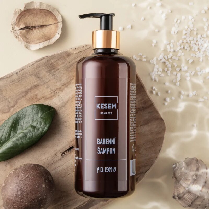 KESEM Dead Sea Mud Shampoo bahenní šampon s minerály z Mrtvého moře 500 ml