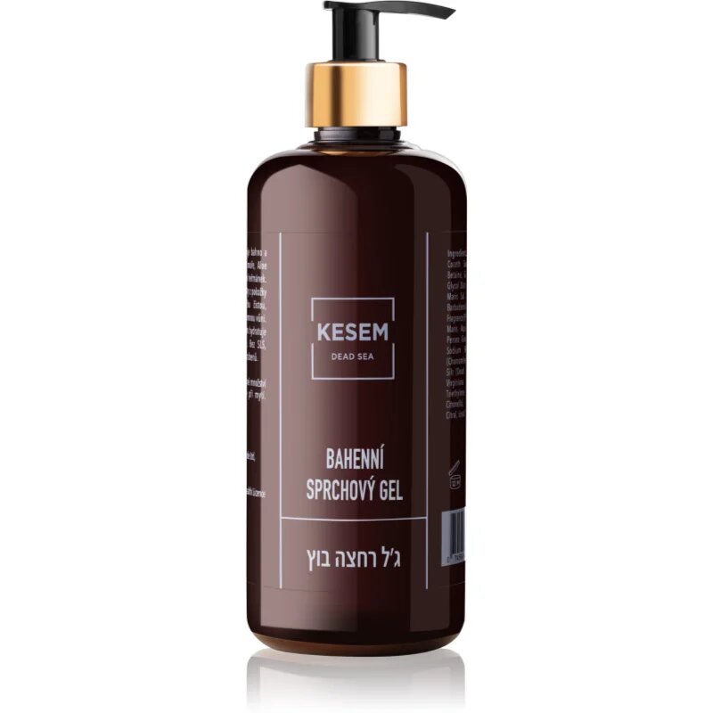 KESEM Dead Sea Mud Shower Gel sprchový gel s minerály z Mrtvého moře 500 ml