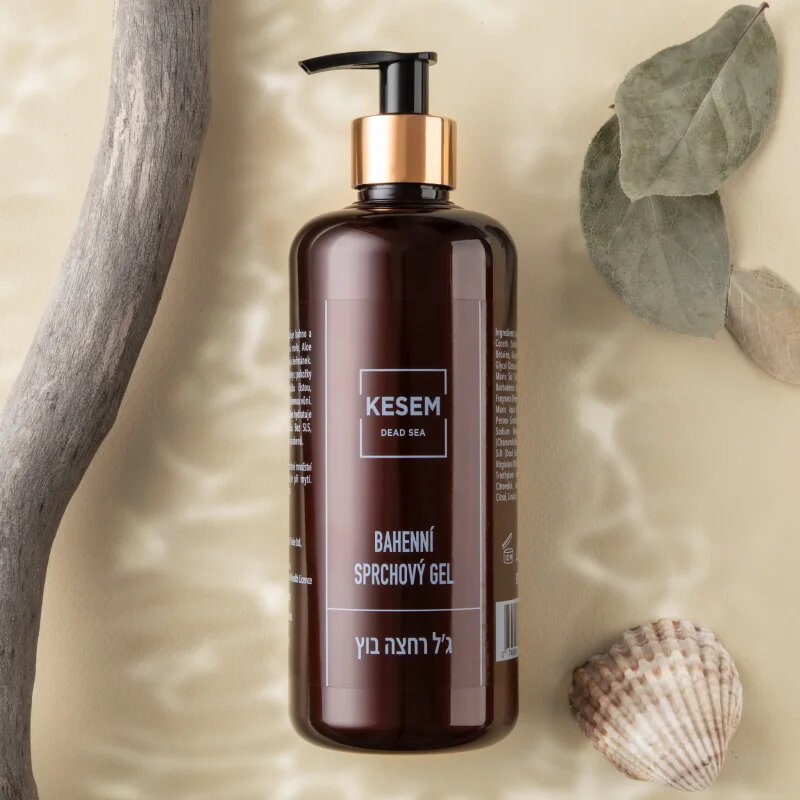 KESEM Dead Sea Mud Shower Gel sprchový gel s minerály z Mrtvého moře 500 ml