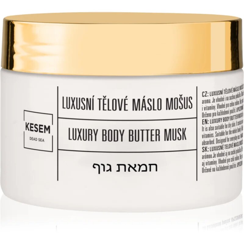 KESEM Luxury Body Butter Musk tělové máslo 350 ml