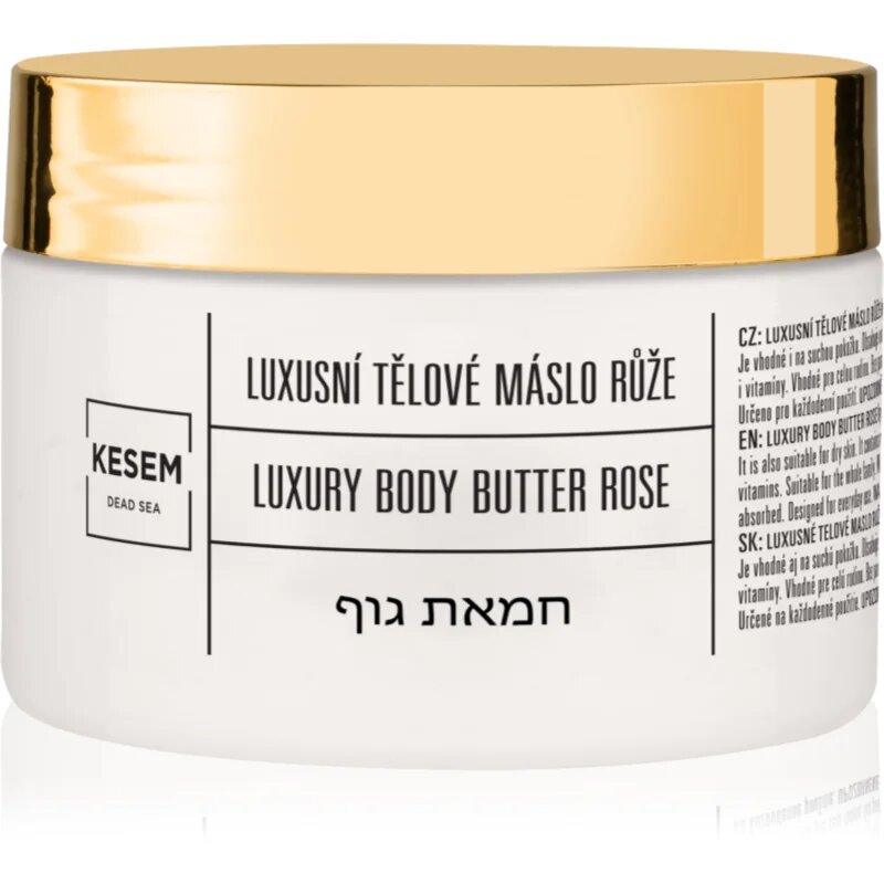 KESEM Luxury Body Butter Rose tělové máslo 350 ml