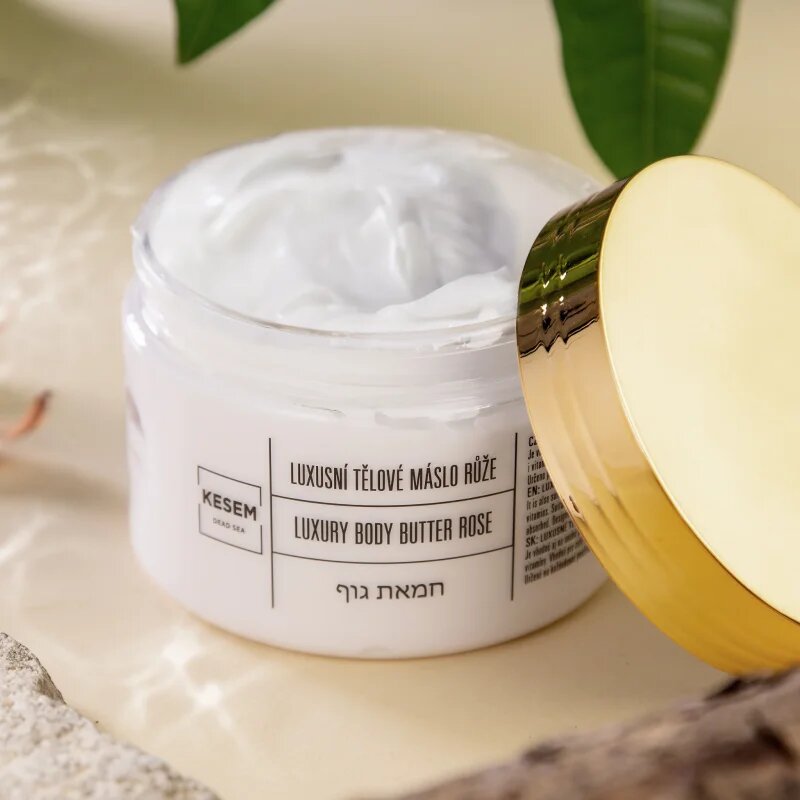 KESEM Luxury Body Butter Rose tělové máslo 350 ml