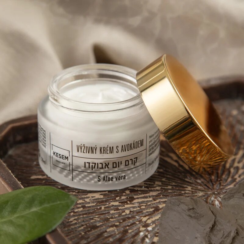 KESEM Nourishing Cream with Avocado and Aloe Vera výživný pleťový krém s avokádem a aloe vera 50 ml