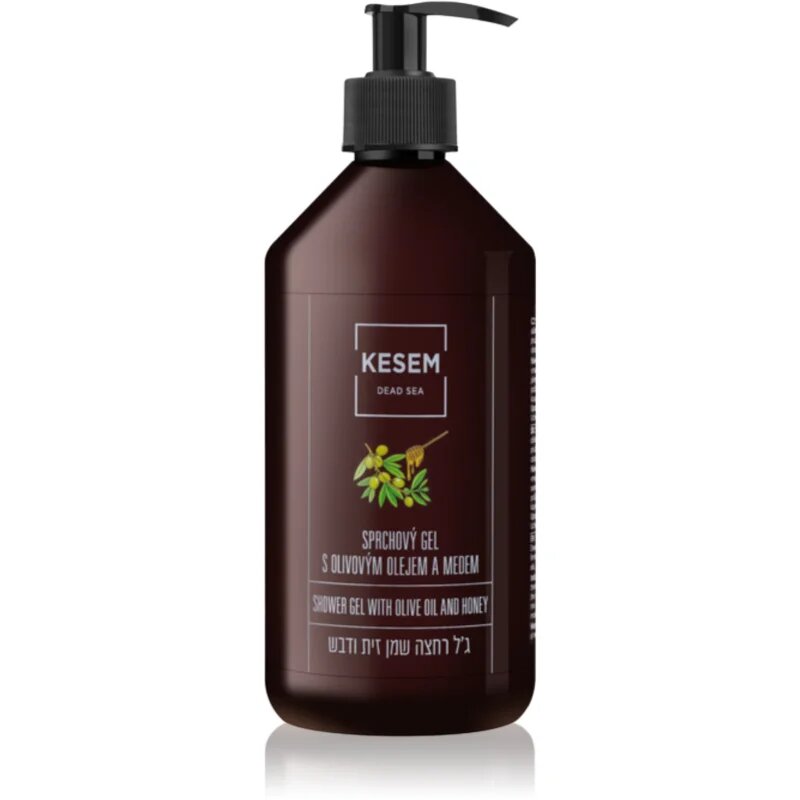 KESEM Sea Salt Oil and Honey sprchový gel s olivovým olejem 500 ml