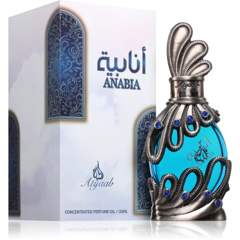 Khadlaj Anabia Blue parfémovaný olej unisex 20 ml