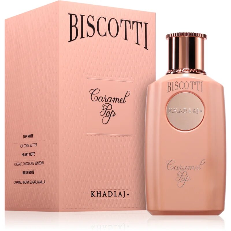 Khadlaj Biscotti Caramel Pop parfémový extrakt unisex 100 ml