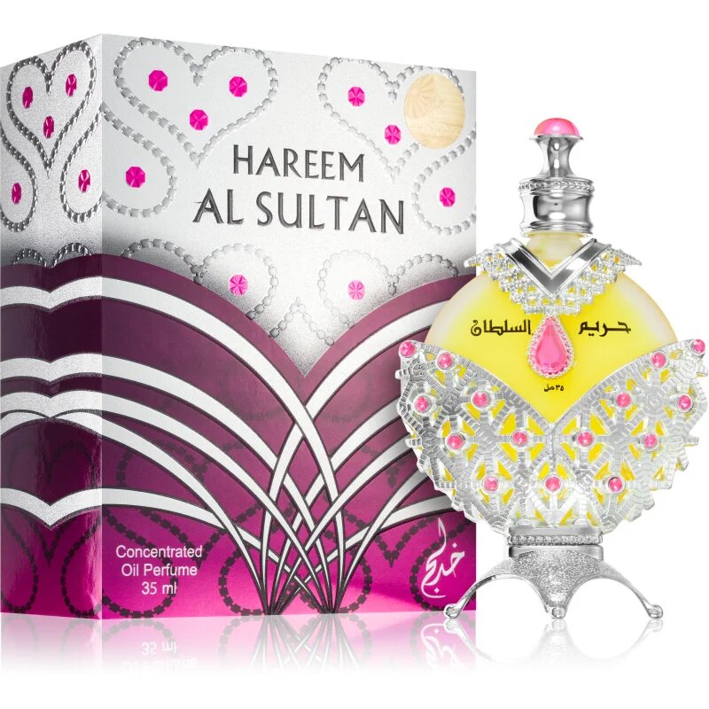 Khadlaj Hareem Al Sultan Silver parfémovaný olej unisex 35 ml