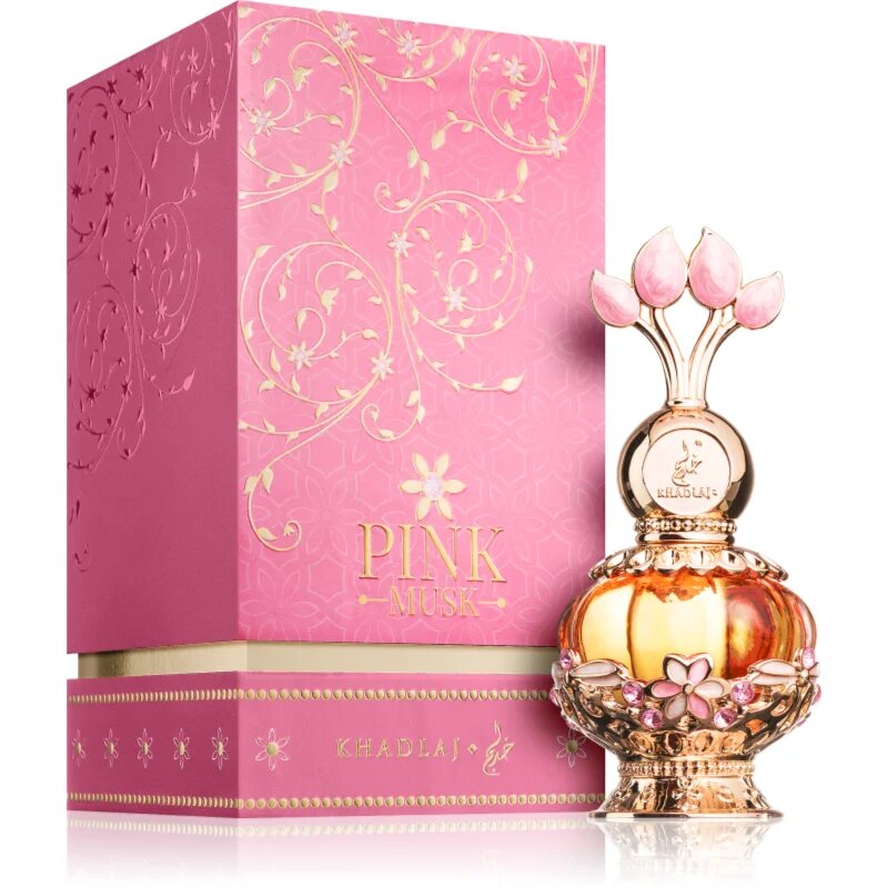 Khadlaj Pink Musk parfémovaný olej pro ženy 20 ml