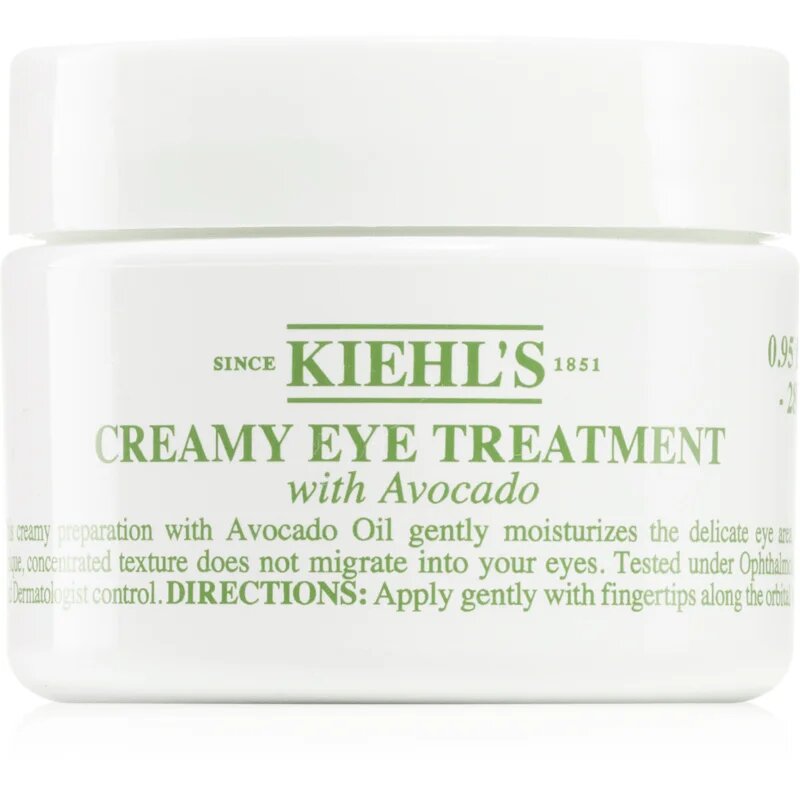 Kiehl's Avocado Creamy Eye Treatment intenzivní hydratační péče pro oční okolí s avokádem 14 ml