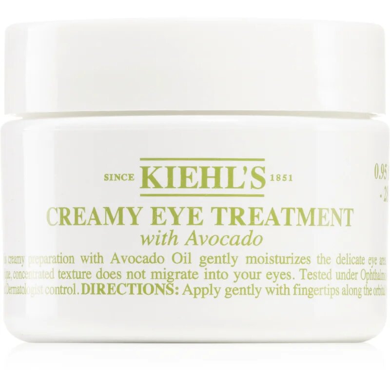 Kiehl's Avocado Creamy Eye Treatment intenzivní hydratační péče pro oční okolí s avokádem 28 ml