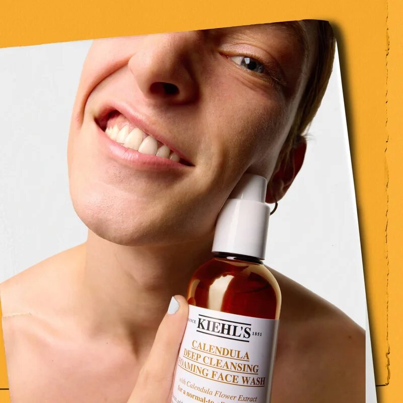 Kiehl's Calendula Deep Cleansing Foaming Face Wash pleťový gel pro hloubkové čištění 75 ml