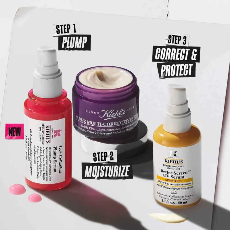 Kiehl's CollaShot Plump Serum kolagenové sérum pro vyplnění a obnovu pleti pro ženy 30 ml