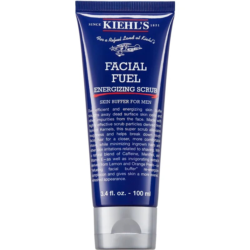 Kiehl's Facial Fuel Energizing Scrub pleťový peeling pro muže 100 ml