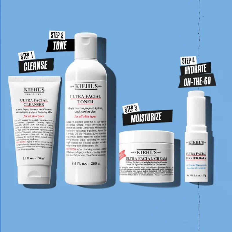Kiehl's Ultra Facial Cream hydratační krém na obličej 24h 28 ml