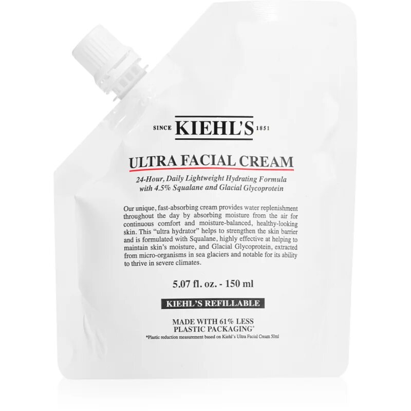 Kiehl's Ultra Facial Cream hydratační krém na obličej 24h refill 150 ml
