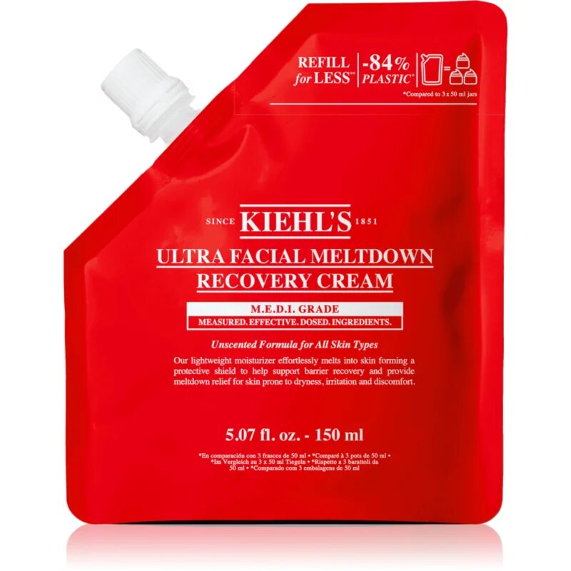 Kiehl's Ultra Facial Meltdown Recovery Cream lehký regenerační krém 150 ml
