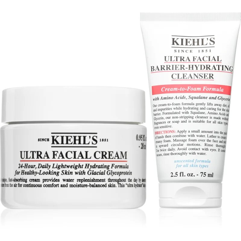 Kiehl's Ultra Hydration Ritual sada pro intenzivní hydrataci pro všechny typy pleti