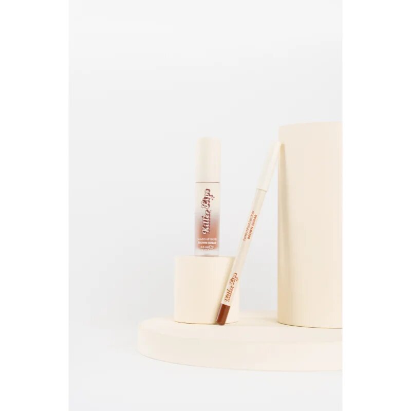 Killer Lips Pucker Up Lip Kit set na rty pro ženy Brown Sugar