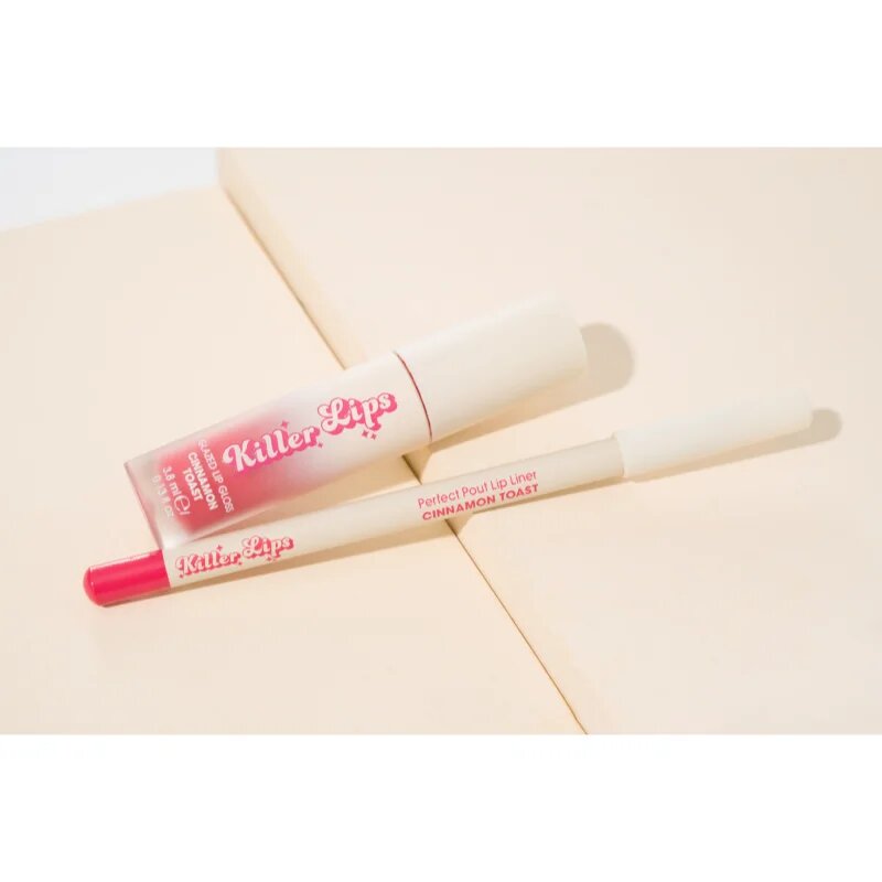 Killer Lips Pucker Up Lip Kit set na rty pro ženy Cinnamon Toast