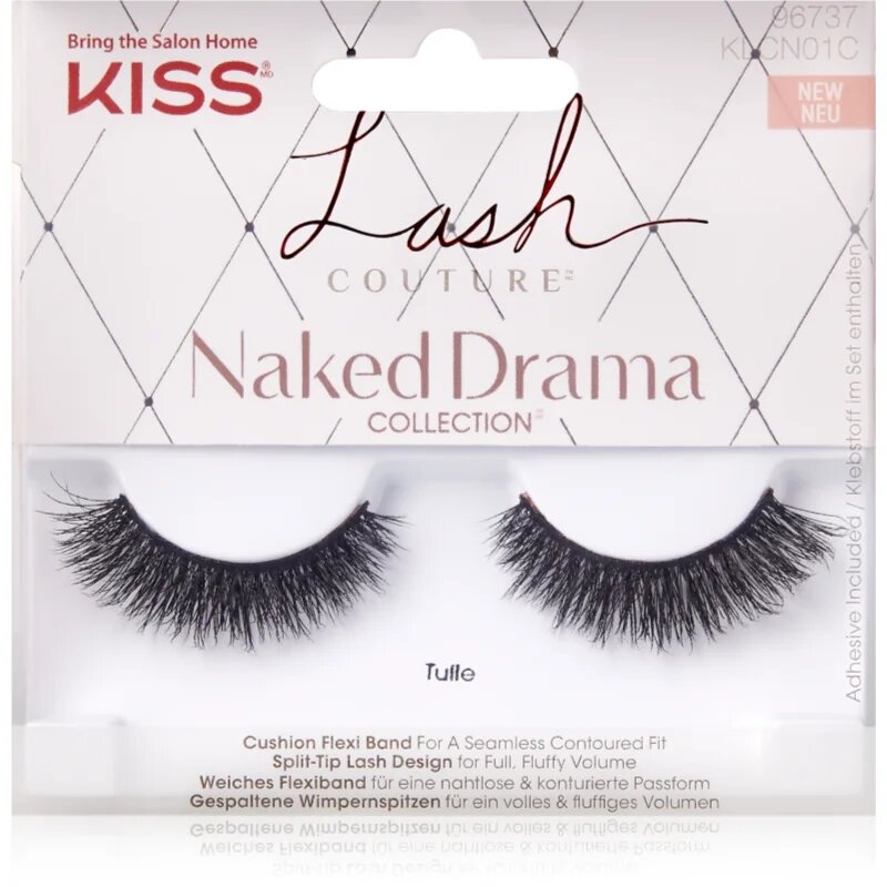 KISS Lash Couture Naked Drama umělé řasy Tulle 1 pár