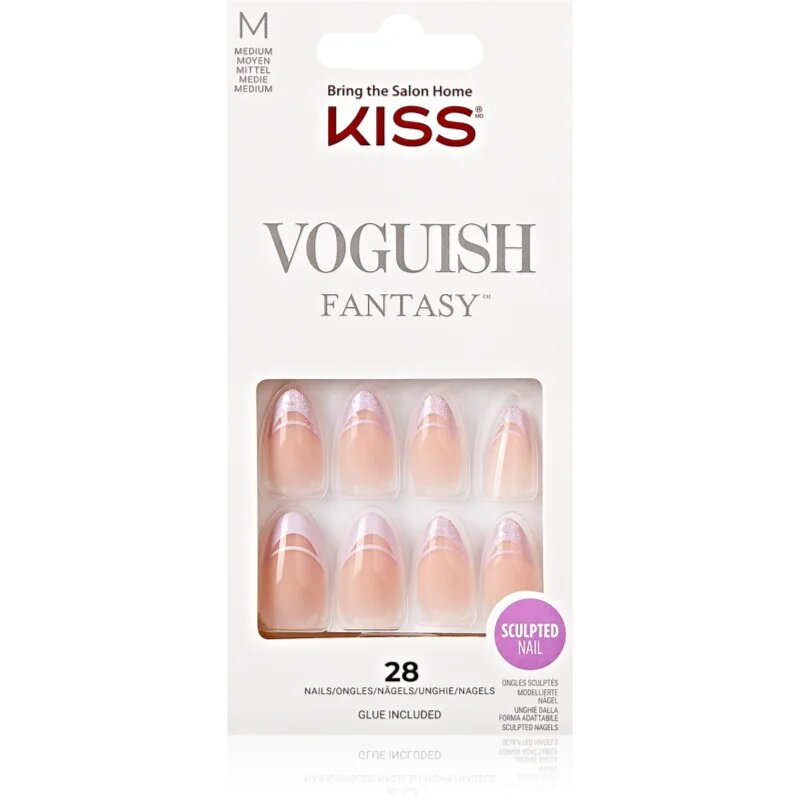 KISS Voguish Fantasy umělé nehty 28 ks
