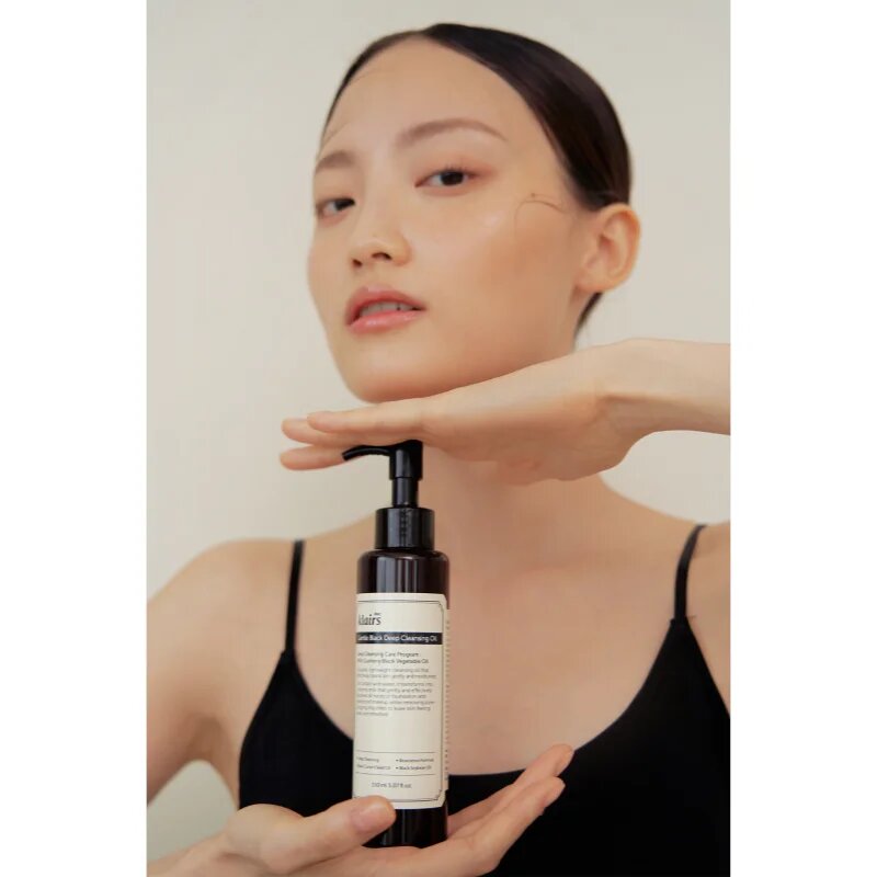 Klairs Gentle Black Deep Cleansing Oil hloubkově čisticí olej pro mastnou pleť 150 ml