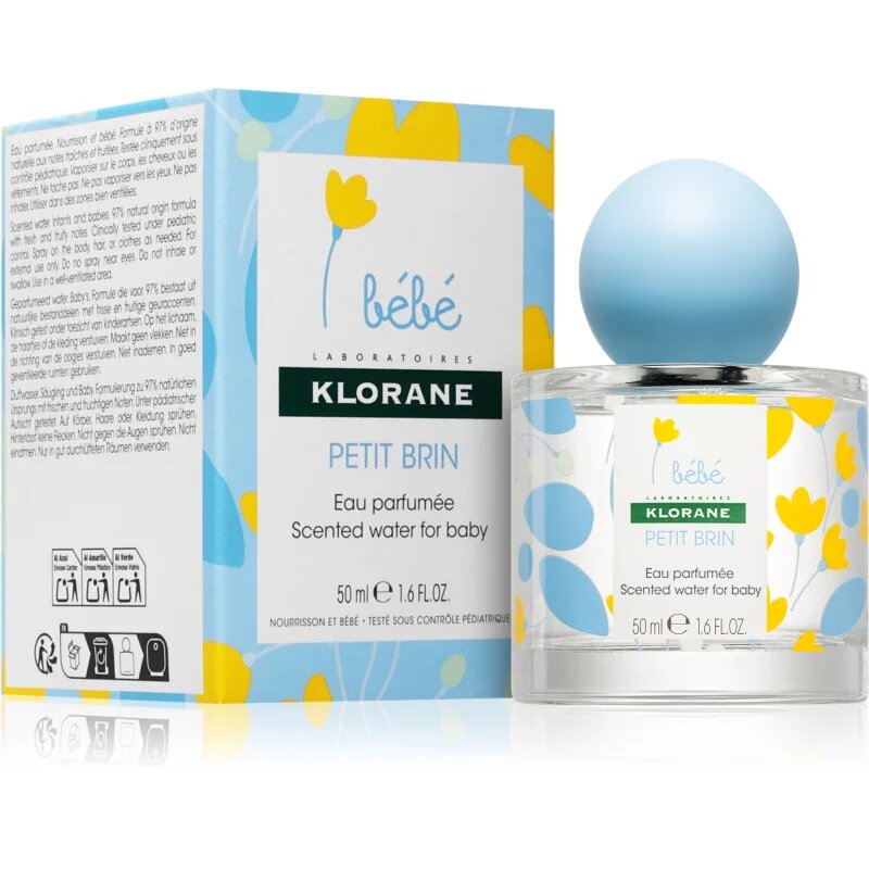 Klorane Bébé přírodní parfém pro děti od narození 50 ml