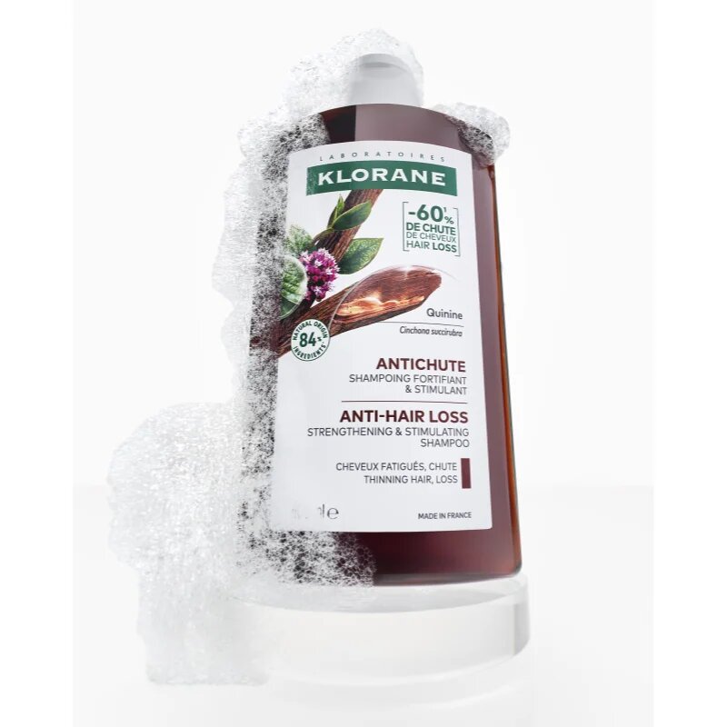Klorane Chinin Anti-Hair Loss Shampoo posilující šampon proti vypadávání vlasů 100 ml