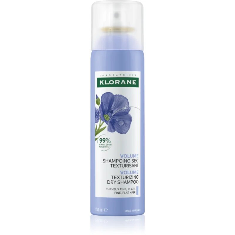 Klorane Len suchý šampon pro jemné a zplihlé vlasy 150 ml