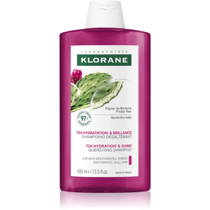 Klorane Opuncie intenzivně hydratační šampon 400 ml