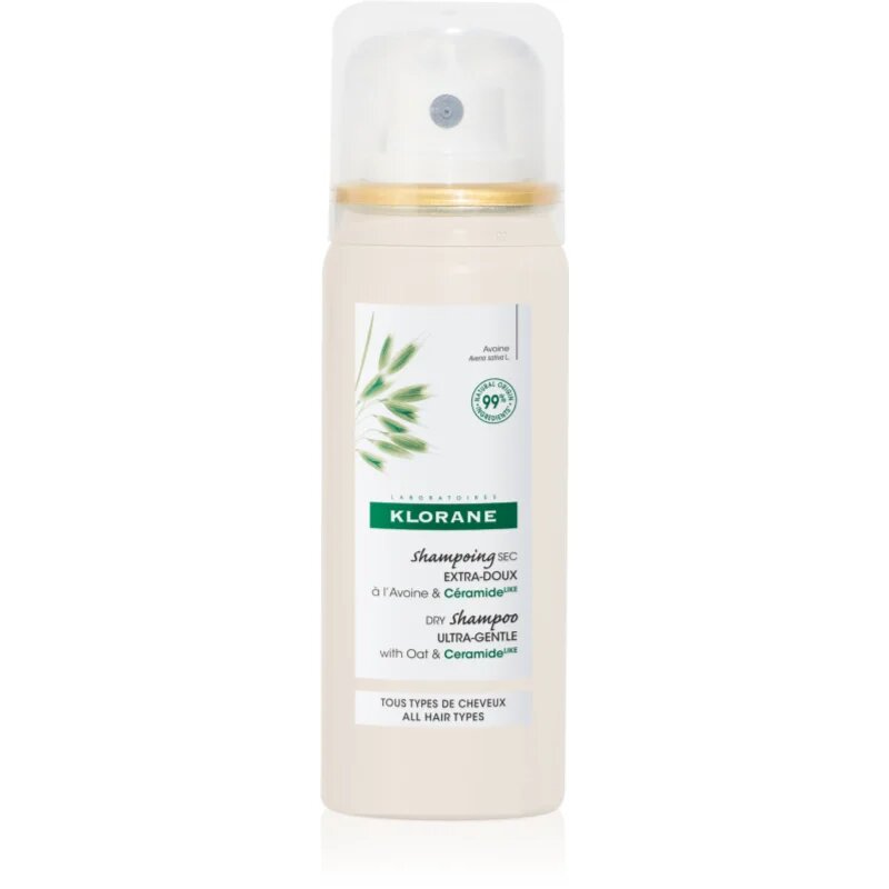 Klorane Oves jemný suchý šampon s ceramidy 50 ml