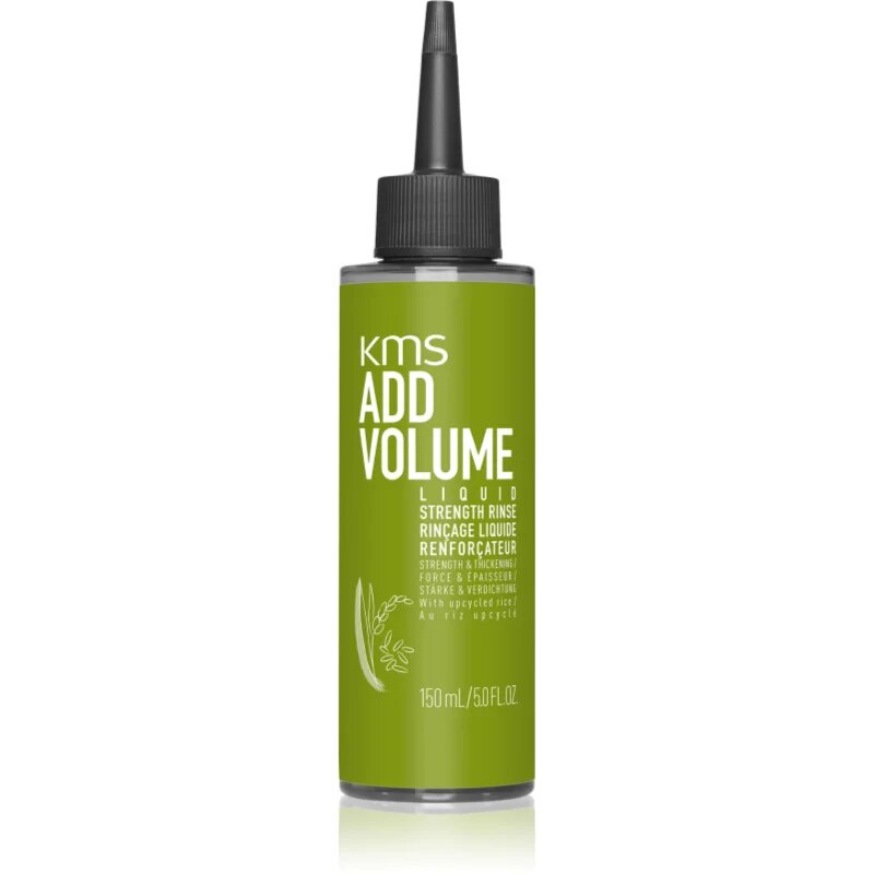 KMS Add Volume Liquid Strength Rinse vlasová kúra pro vlasy postrádající hustotu 150 ml