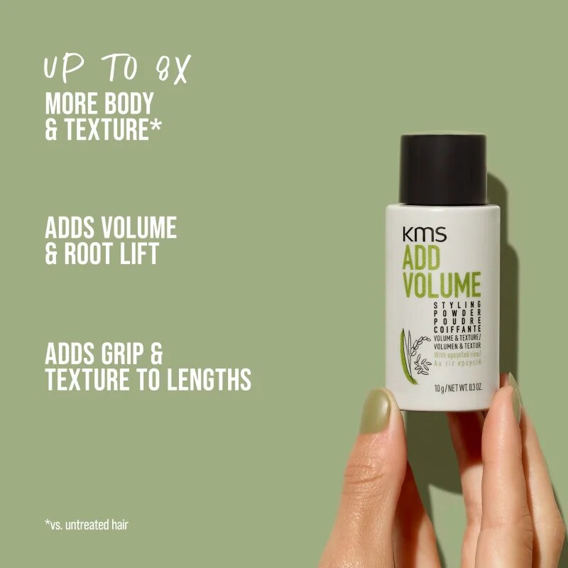 KMS Add Volume Styling Powder stylingový pudr pro objem vlasů 10 g