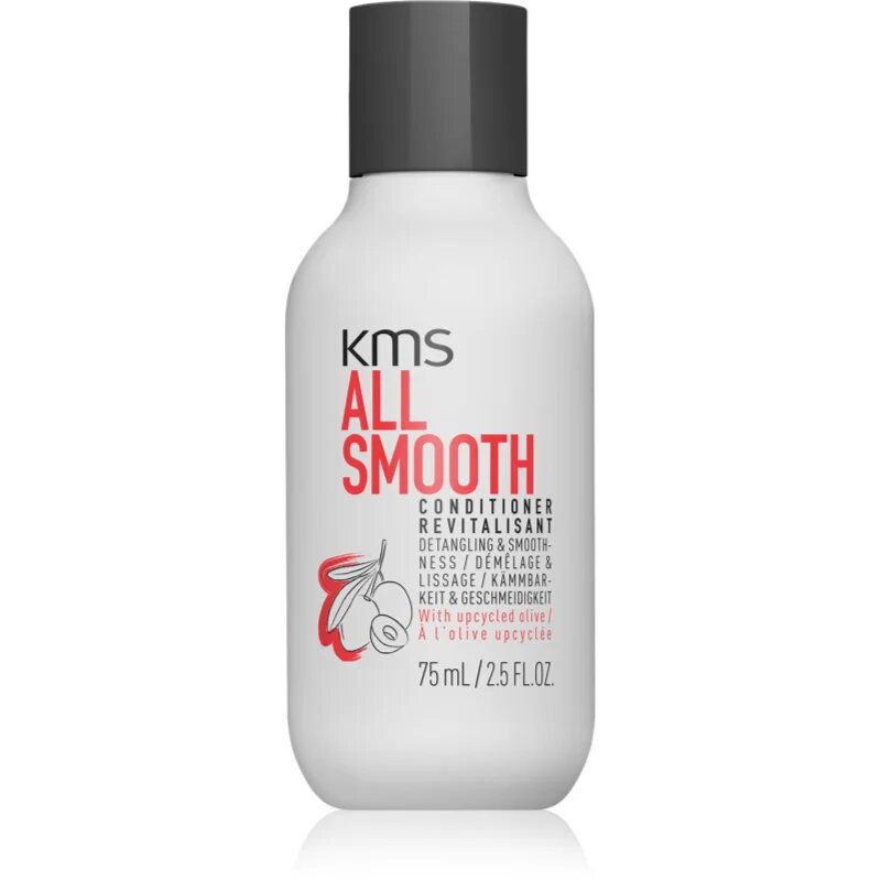 KMS All Smooth Conditioner uhlazující kondicionér pro silné hrubé a suché vlasy 75 ml