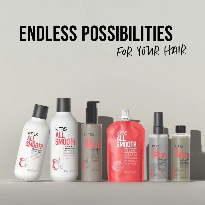 KMS All Smooth Intense nourishing treatment intenzivní vyživující maska pro hladký vzhled vlasů 500 ml