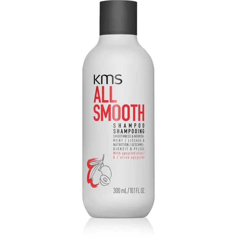 KMS All Smooth Shampoo uhlazující šampon pro silné hrubé a suché vlasy 300 ml