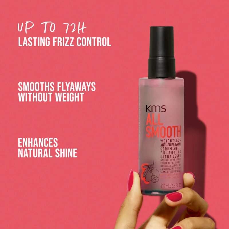 KMS All Smooth Weightless Anti-frizz Serum lehké sérum proti krepatění 100 ml