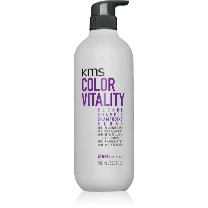 KMS Color Vitality Blonde Shampoo vyživující šampon pro blond a melírované vlasy 750 ml