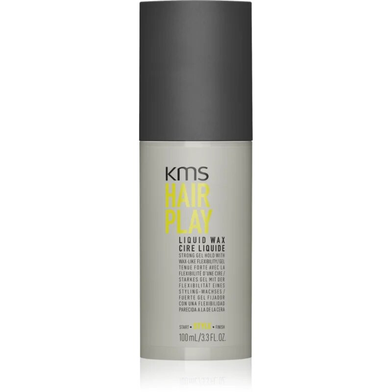 KMS Hair Play Liquid Wax vosk na vlasy pro fixaci a tvar 100 ml
